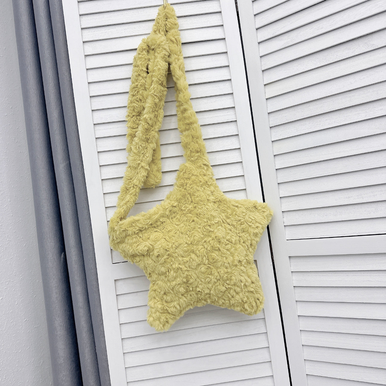 XINGX Solid Color Plush European And American Fashion Crossbody XINGX Bags