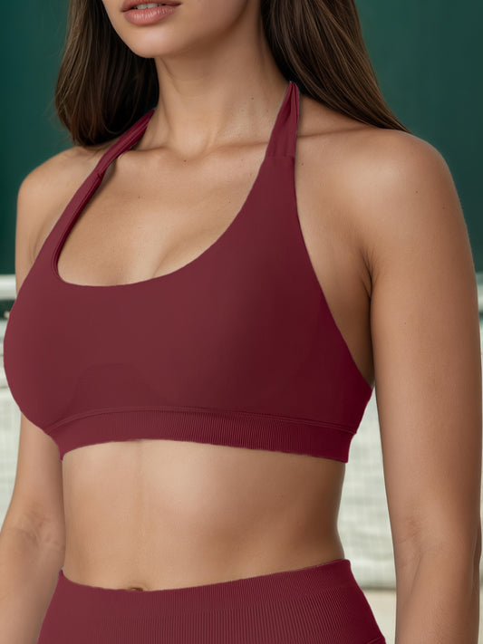 2-Pack Set Stretchy Sports Bra - Anti-Bacterial Fabric