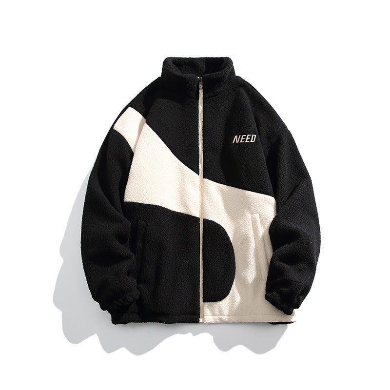 American Retro Easy Matching Casual Cotton-padded Jacket