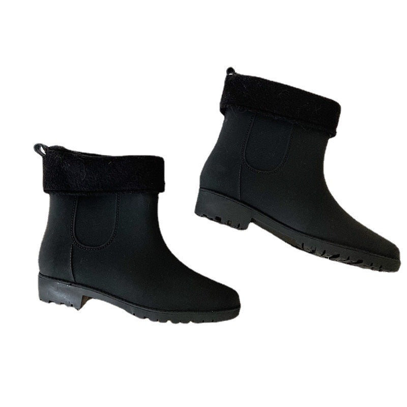Women's Fashion Non-slip Short Casual Ding Rain Boots