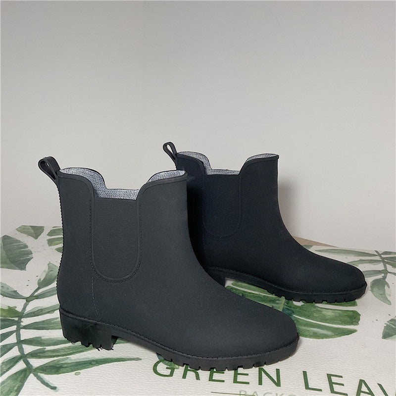 Women's Fashion Non-slip Short Casual Ding Rain Boots