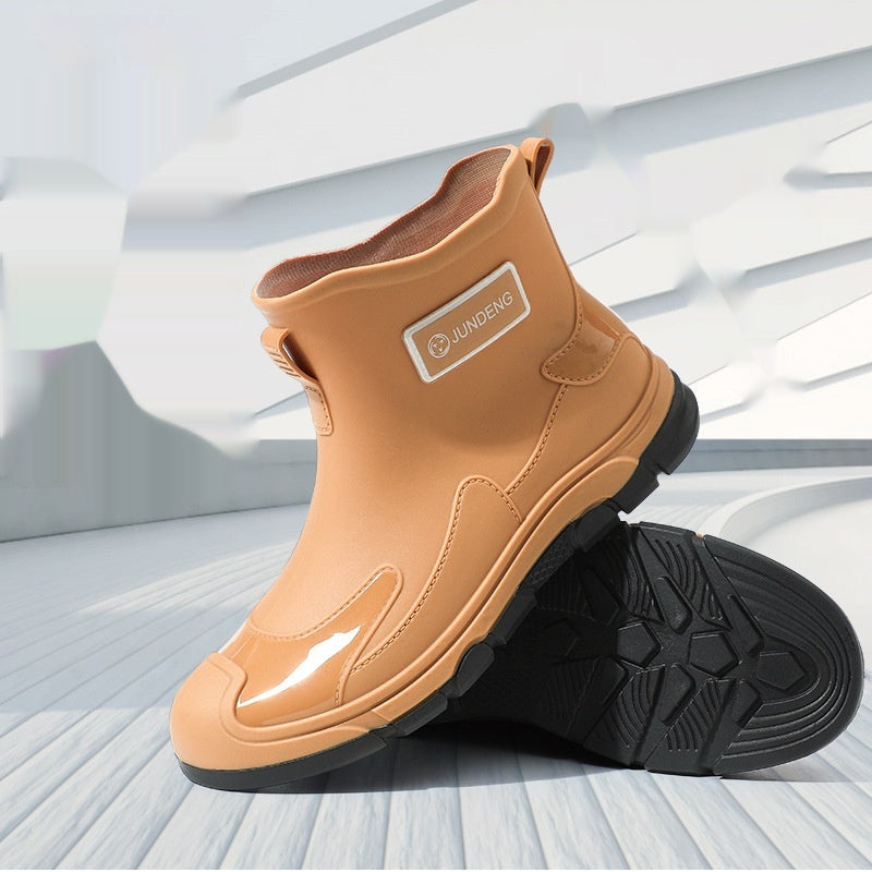 Waterproof Boots Minimalist Integrated Outdoor Wading Boots Rubber Shoes
