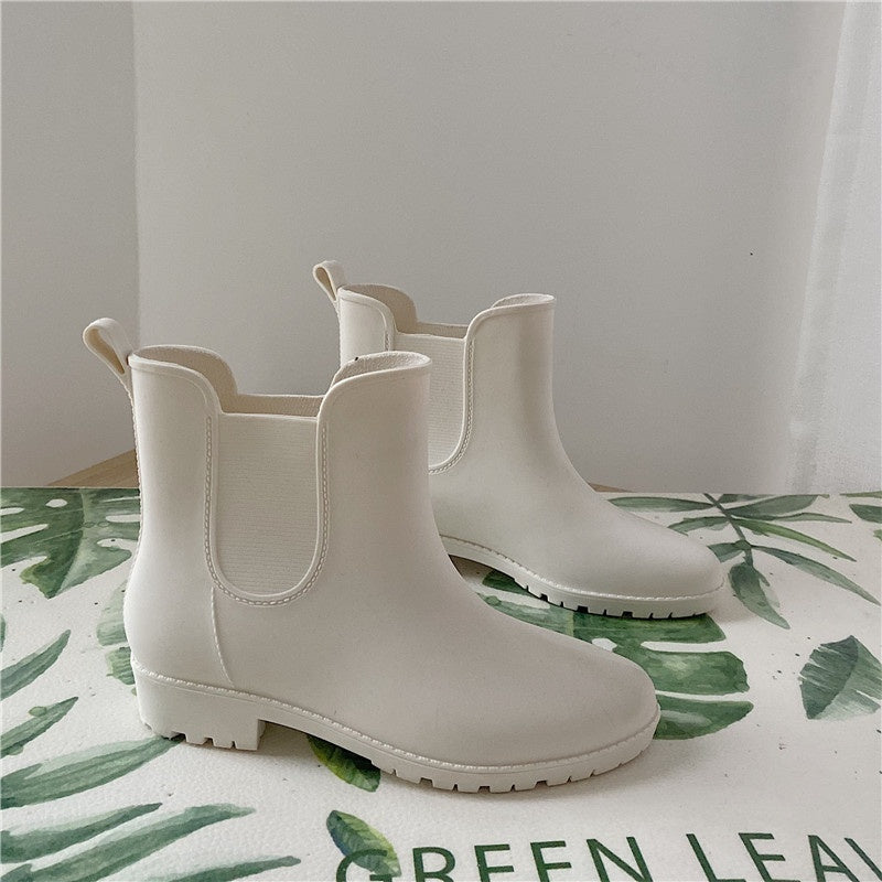 Women's Fashion Non-slip Short Casual Ding Rain Boots