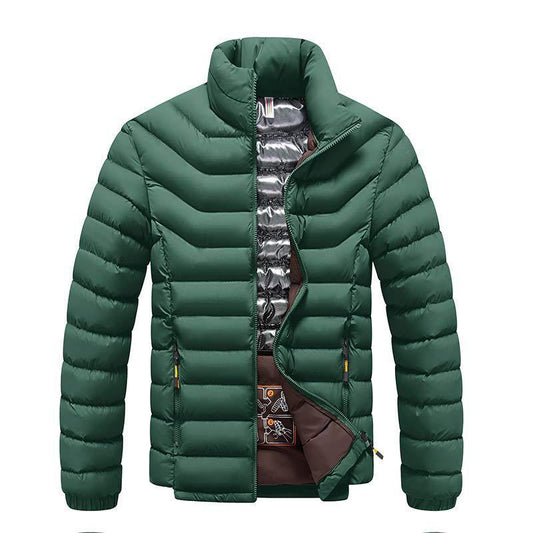 Winter New Men's Thickened Cotton Padded Coat